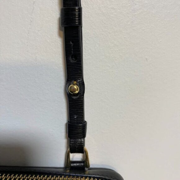 Lauren Ralph Lauren (LRL)Black Leather Women's Crossbody Wallet Clutch Small - Picture 6 of 16